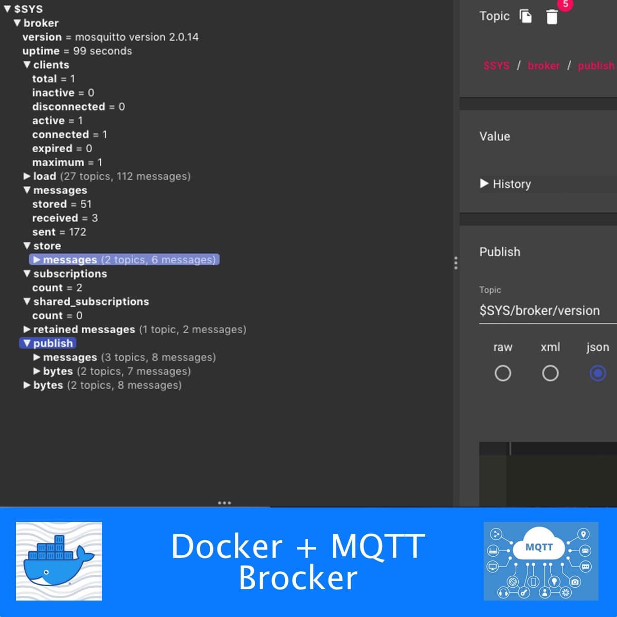 MQTT Docker installieren